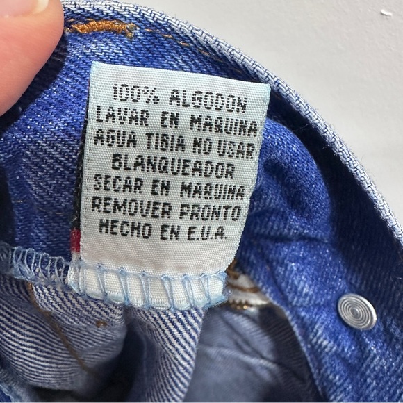 Vintage Denim Button-Down Pencil Skirt - Picture 8 of 9